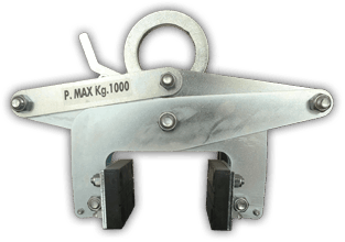 Slab lifting clamp